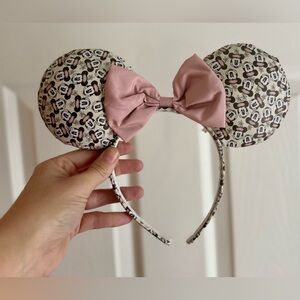 Aldi Exclusive Disney Parks Minnie Mouse Ears Mickey 2024 Pink All Over Print